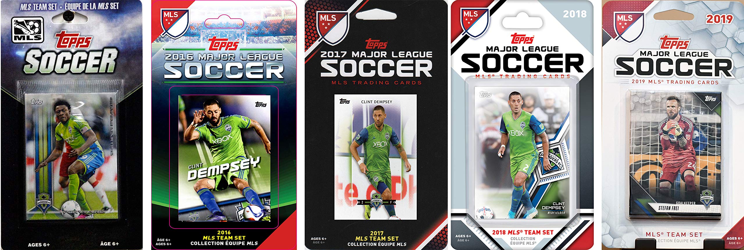 Mls Seattle Sounders Licensed 2019 Topps Team Set And Storage Album