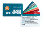 Disaster Deck - Kit Ready Emergency Survival Cards, Guide, Emergency Preparedness, Instructions For Disasters, Earthquake, Wildf