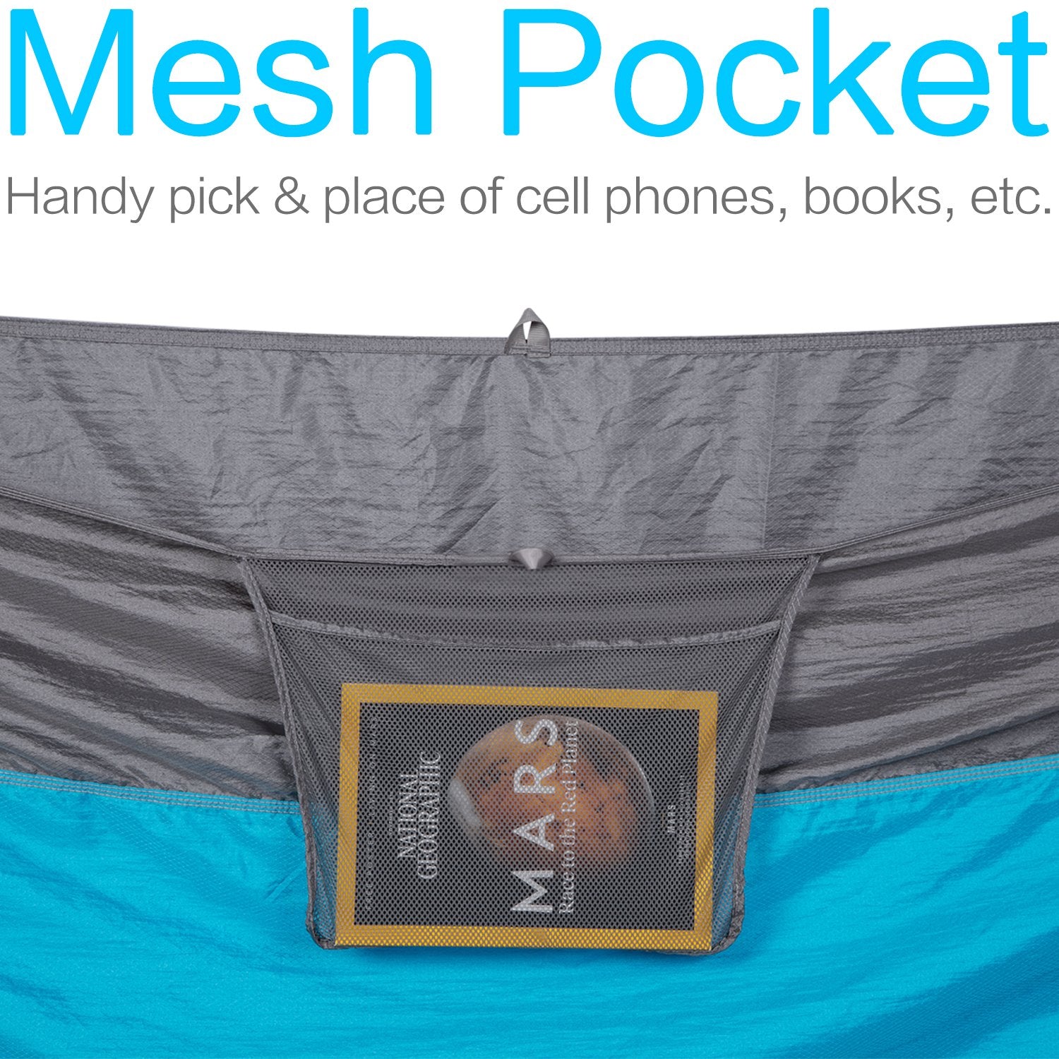 Birmi Portable Double Hammock With Straps - Waterproof Compression Sack  Light And Ultrasoft Parachute Nylon Rated For 500 Lbs.