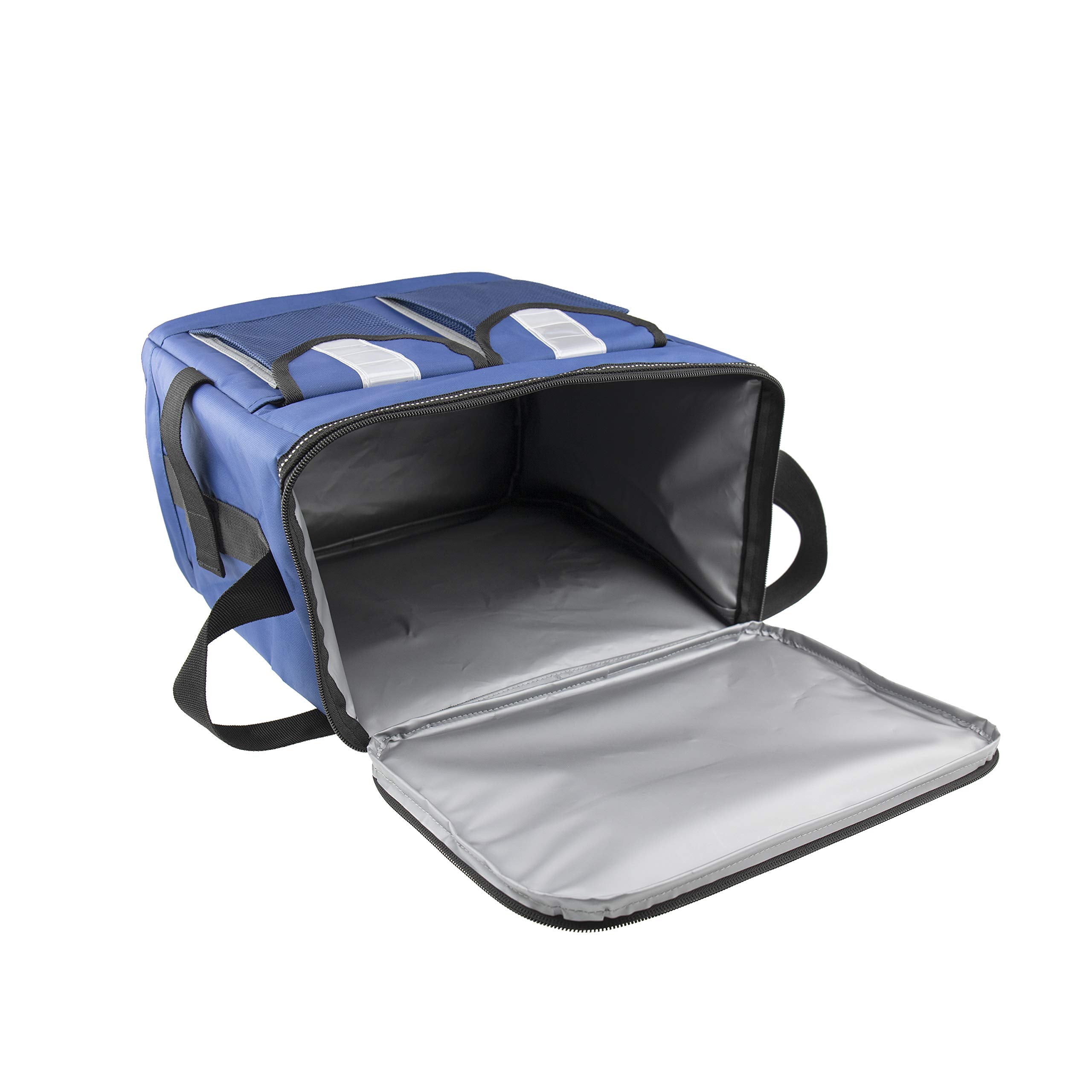 Reliant Outdoor Large Insulated Dark Blue Cooler Bag For Men And Women With Zipper Pockets, Perfect For Work, Beach, Camping, Hi