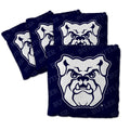 YouTheFan Officially-Licensed NCAA Butler Bulldogs Set of 4 Cornhole Bags - All Weather Regulation 6    x 6    Size - 16oz Weigh