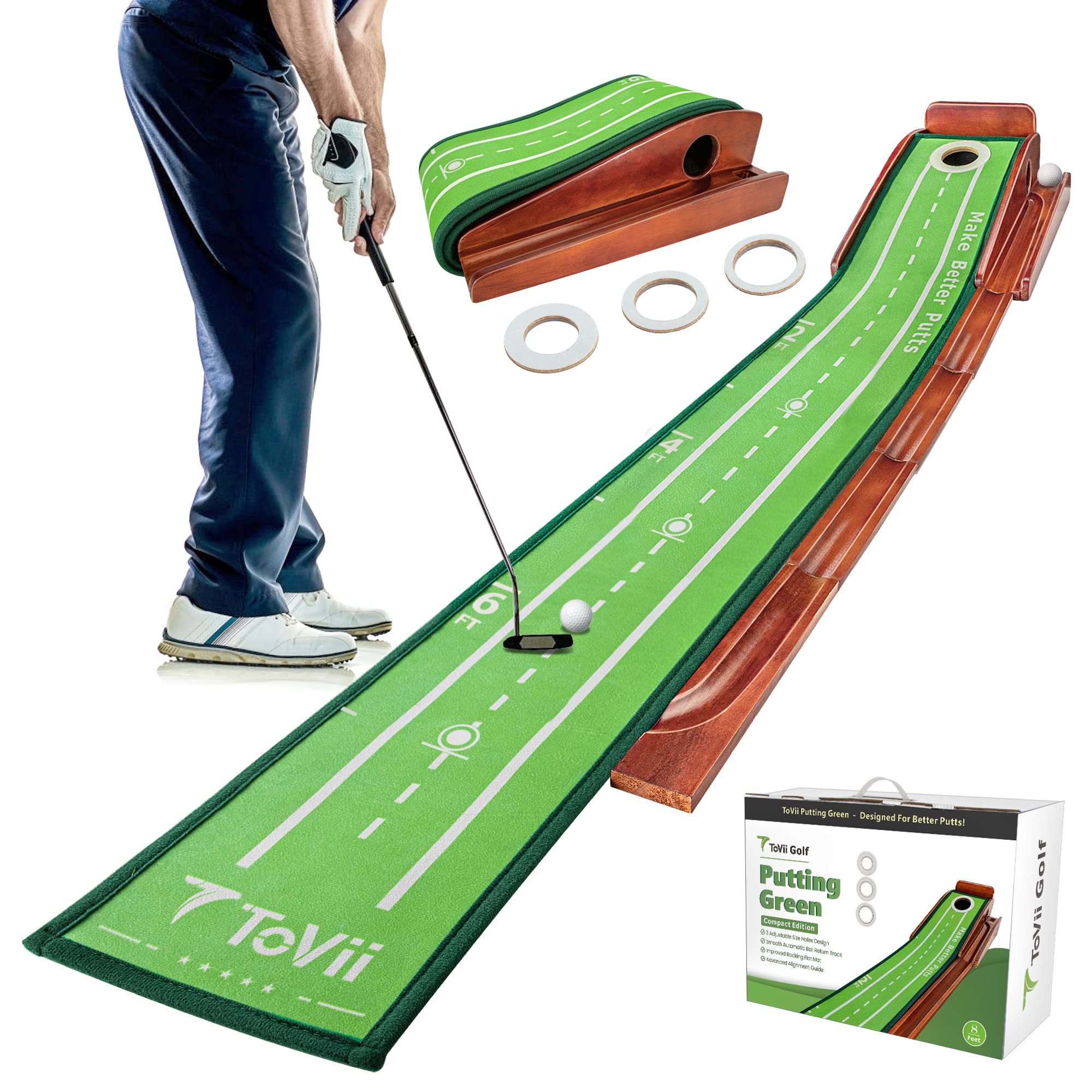 Putting Green Indoor - Golf Putting Mat Putting Matt For Indoors For Kids Indoor Putting Green Putting Practice Indoor Putting G