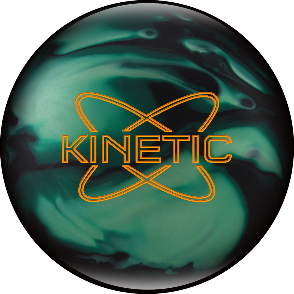 Track Kinetic Emerald Bowling Ball, Emerald/Black, 15 Lb