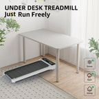 Upreign 3 -In -1 Portable Treadmill And Walking Pad For Home/Office, Remote Control And Large Led Display Screen