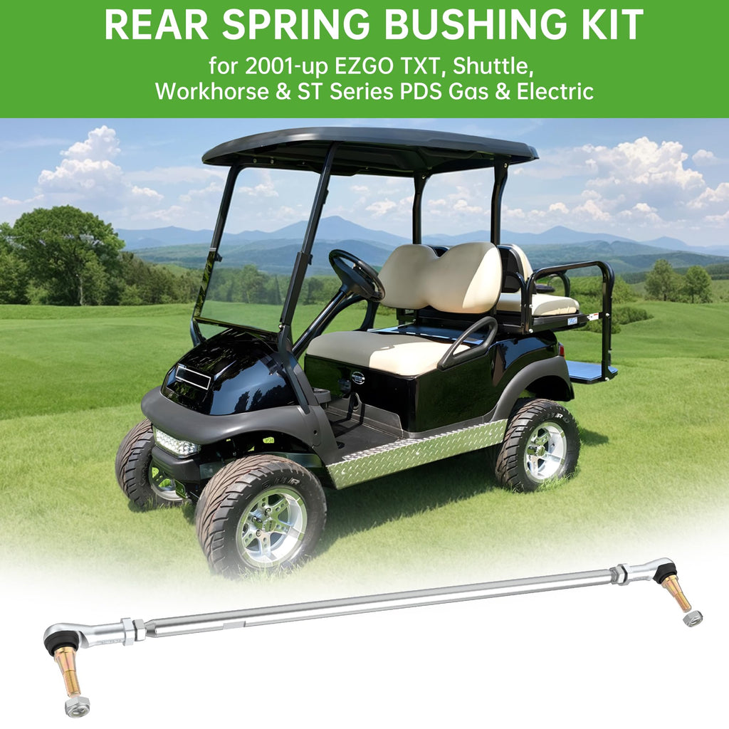 10L0L Golf Cart Tie Rod Assembly For 2001-Up Ezgo Txt, Shuttle, Workhorse & St Series Pds Gas & Electric, Oem# 70876-G02 70876G0
