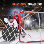 Vevor Youth Street Hockey Net Indoor Outdoor Steel Hockey Goal For Kids 54''X44''