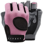 Lifect Essential Breathable Workout Gloves, Weight Lifting Gloves With Curved Open Back, For Powerlifting, Gym, Crossfit, Women 