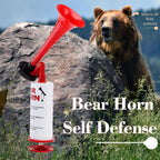 Aolihan Handheld Air Horn, Aluminum+Abs Portable Handheld Air Pump Horn, Loud Noise Maker Safety Horn For Boats Cars Sporting Ev