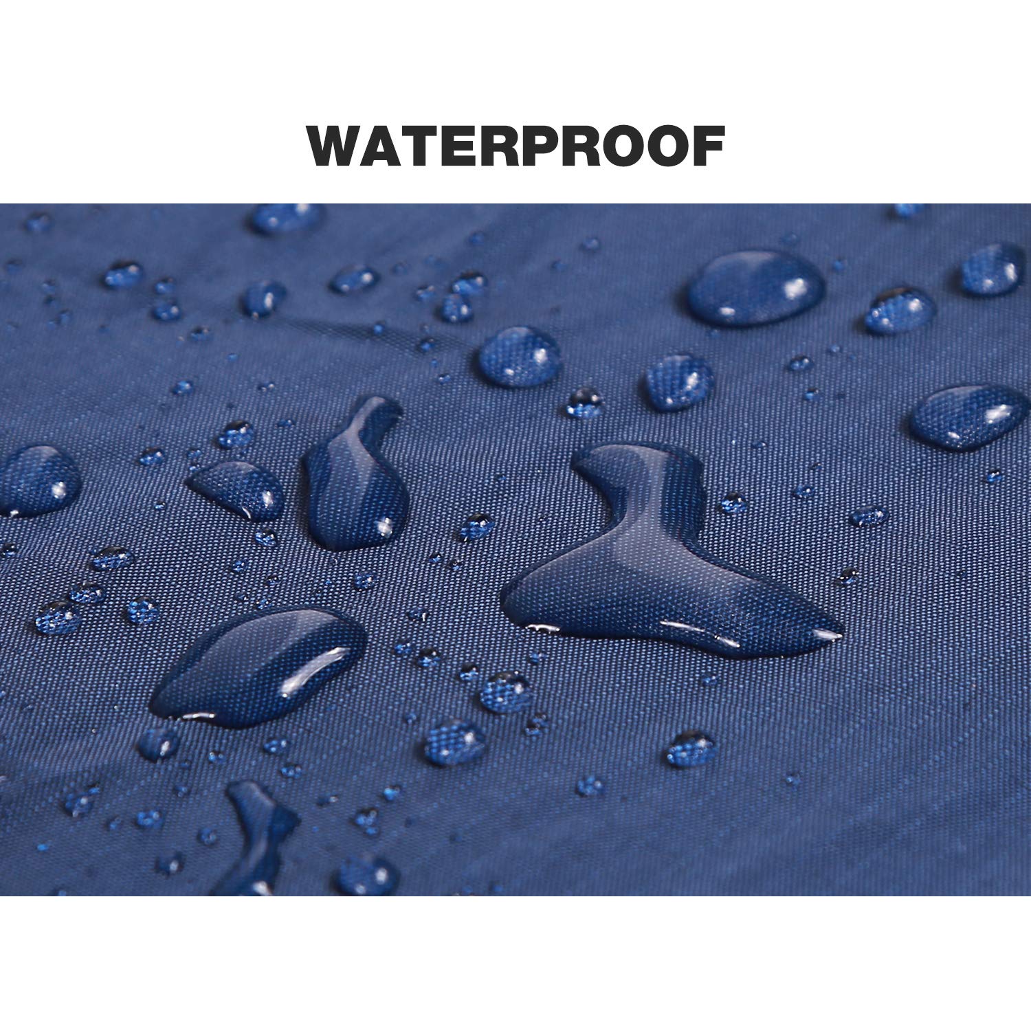 Redcamp Large Waterproof Stadium Blanket For Cold Weather, Soft Warm Fleece Camping Blanket Windproof For Outdoor Sports, Dark B