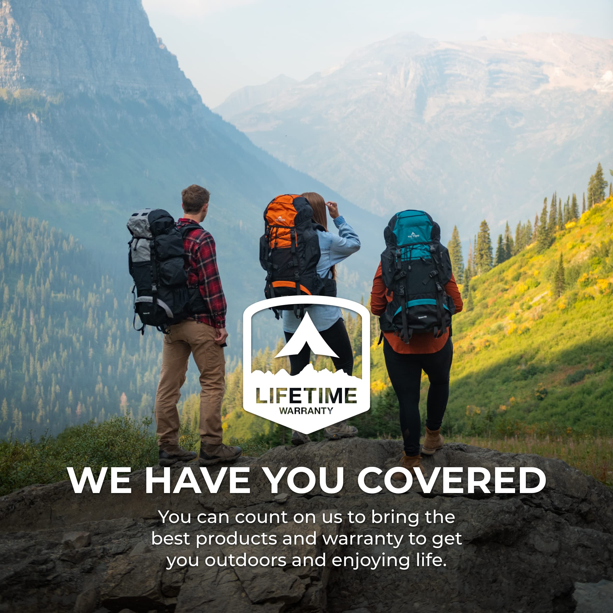 Teton Sports Scout Internal Frame Backpack - Perfect For Hiking, Camping, Backpacking; Rain Cover Included