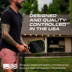 Selkirk Sport Slk Halo Power Xl Pickleball Paddle | Raw Carbon Fiber Pickleball Paddle With A Rev-Core Power Polymer Core | The