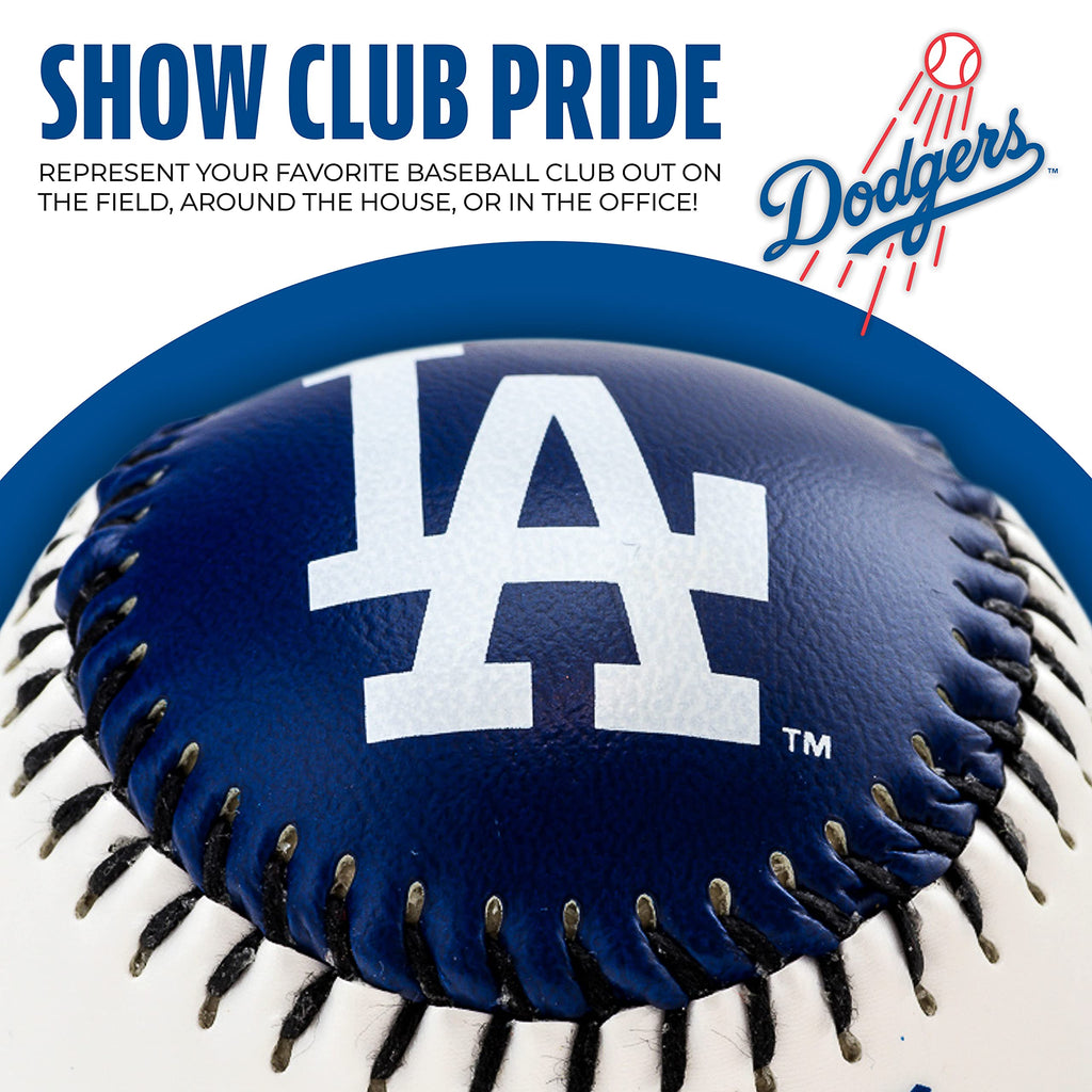 Franklin Sports Los Angeles Dodgers Mlb Team Baseball - Mlb Team Logo Soft Baseballs - Toy Baseball For Kids - Great Decoration