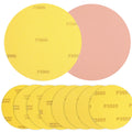 Loopeer 8 Pack Bowling Sanding Pads Bowling Grit Accessories Ball Sanding Sand Pads Polishing Cleaning Kit, 500, 800, 1000, 1200