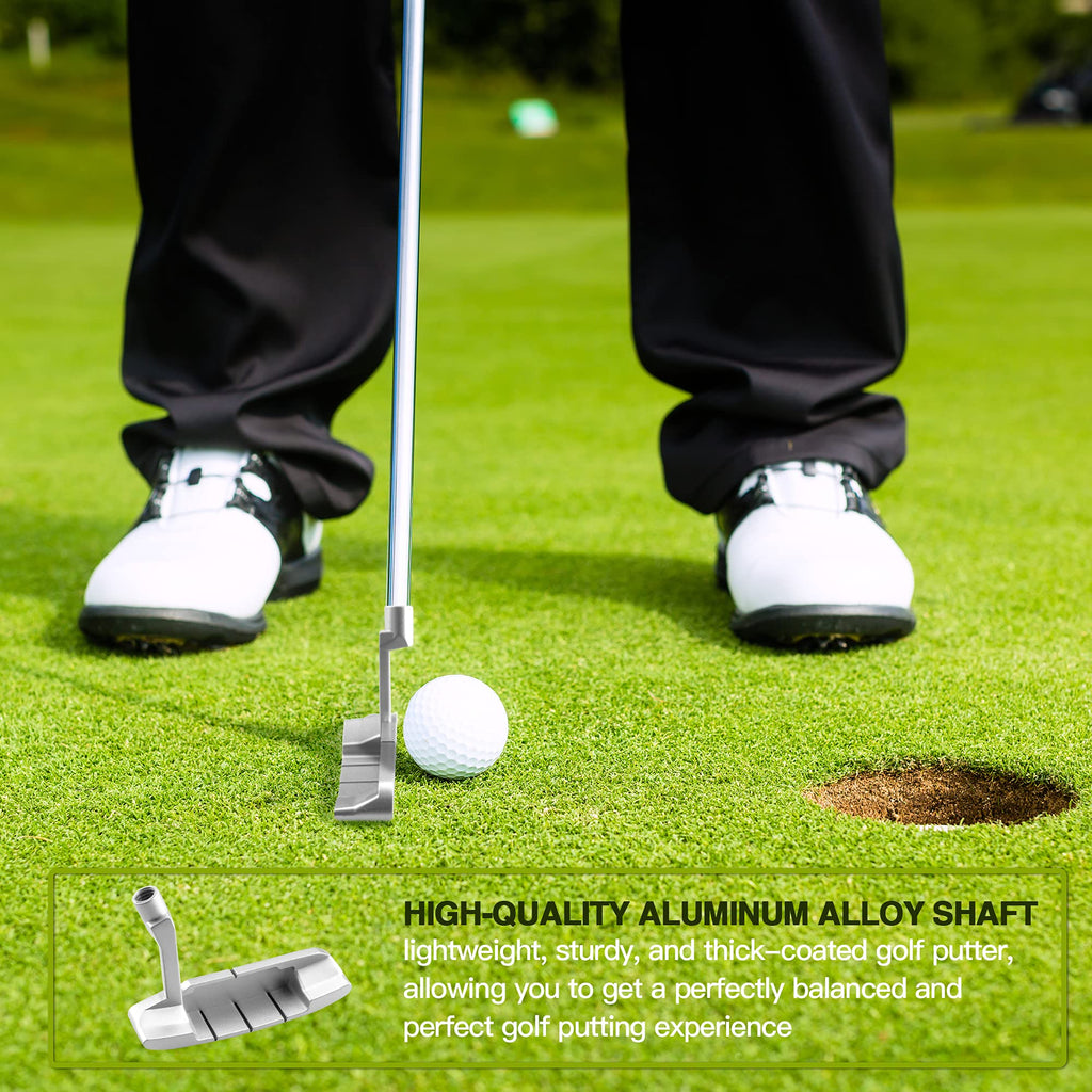 Asyxstar Upgraded Golf Putter With Golf Alignment Line - Cool Putter For Men Women Kids, Golf Clubs Set For Mini 33'' Golf Putte