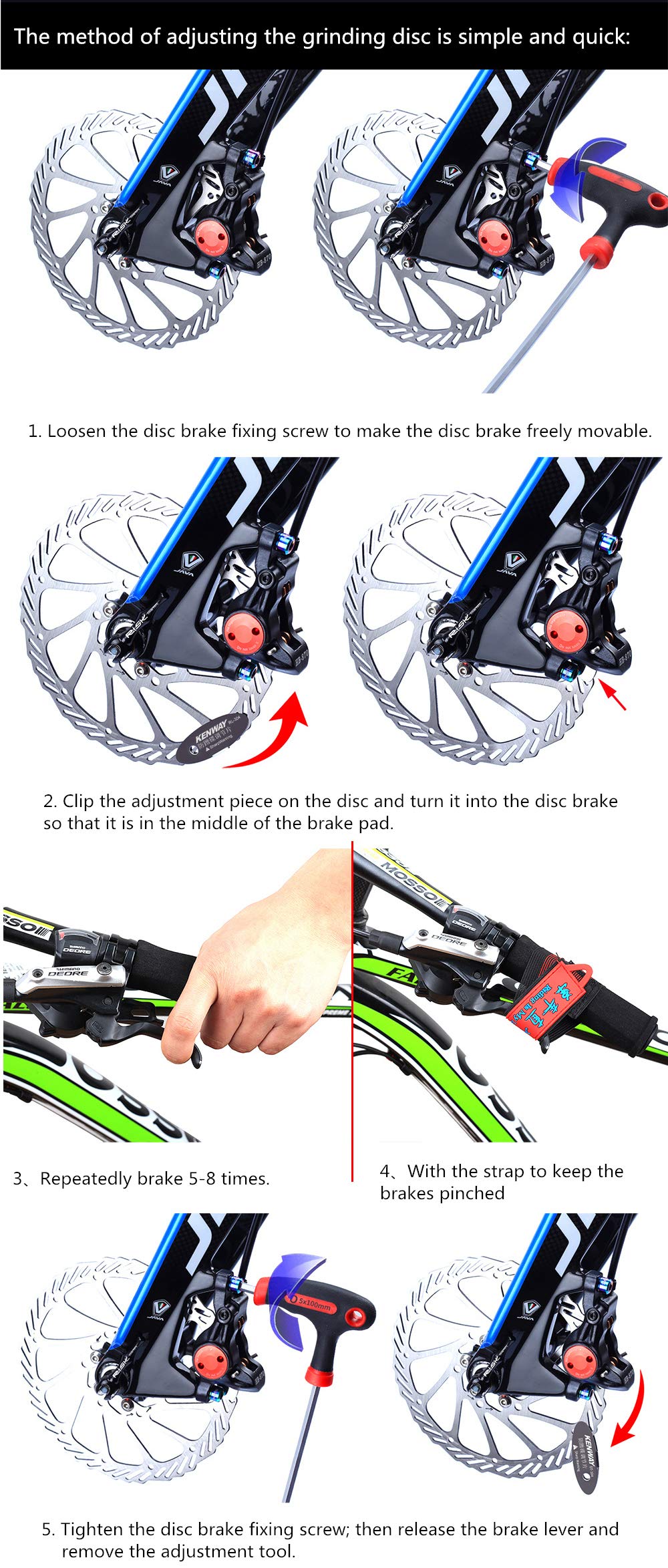 Cycearth 4 Pairs Bike Bicycle Disc Brake Pads For Shimano Xtr M965 M966 M975, Saint M800, Xt M765 M775 M776, Slx M665, Lx M585 T