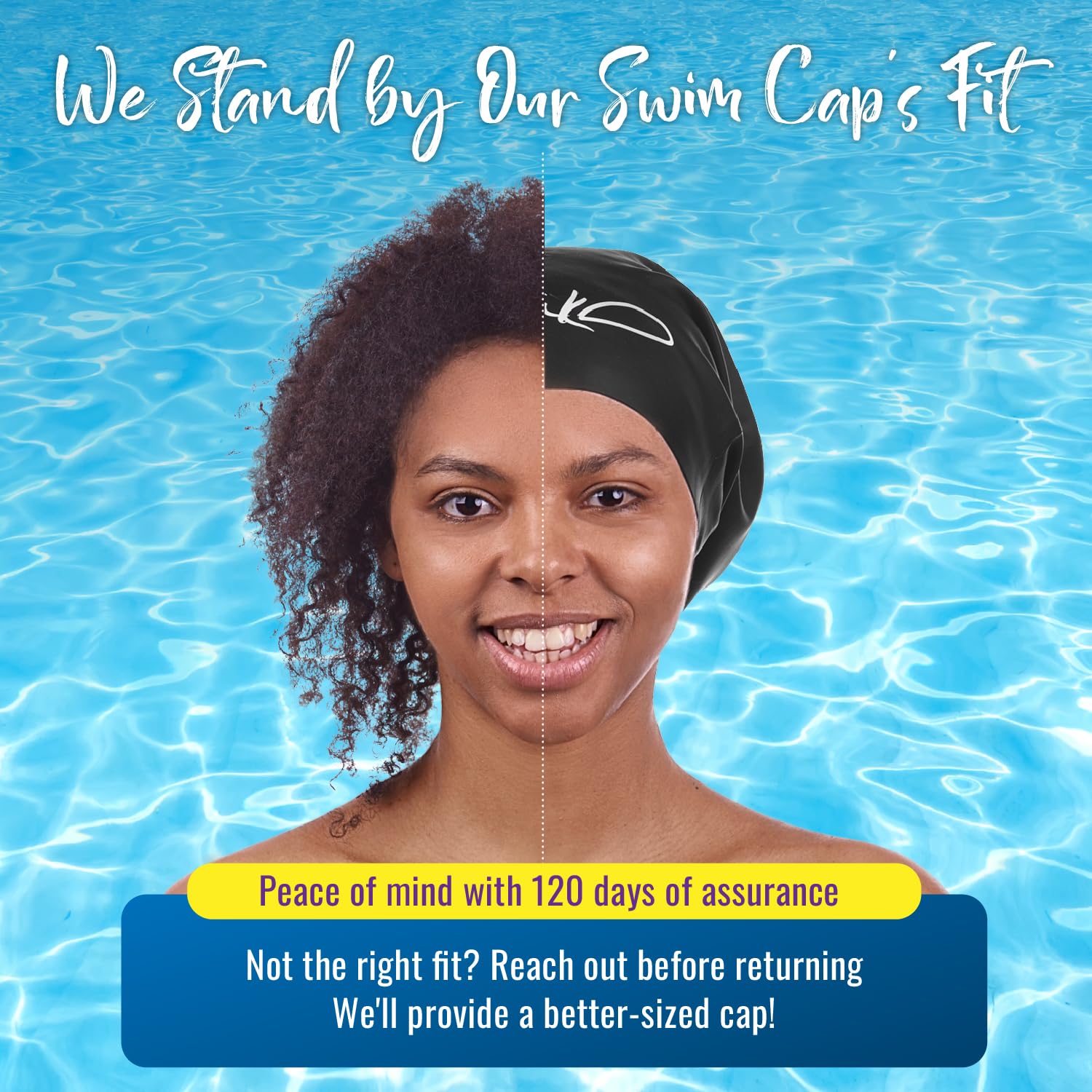 Swim Cap For Long Hair - Swim Cap Braids And Dreadlocks - Bathing Swim Caps For Women Swimming - Swimming Cap For Women - Extra