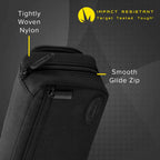 Casemaster By Gld Products Casemaster Plazma Pro Dart Case With Black Zipper And Phone Pocket