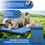 Hiipeak Sleeping Pad For Camping- Ultralight Inflatable Sleeping Mat With Built-In Foot Pump, Upgraded Durable Compact Camping A