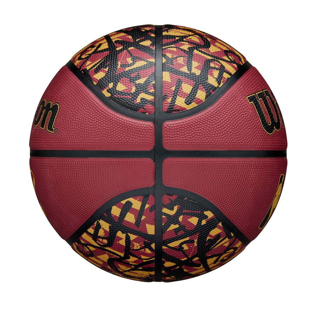 Wilson Nba Team Graffiti Basketball - Cleveland Cavaliers, Size 7-29.5''