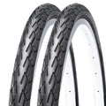 Mohegia 2 Pack Bike Tires,700X35C Folding Replacement Road Bicycle Tires