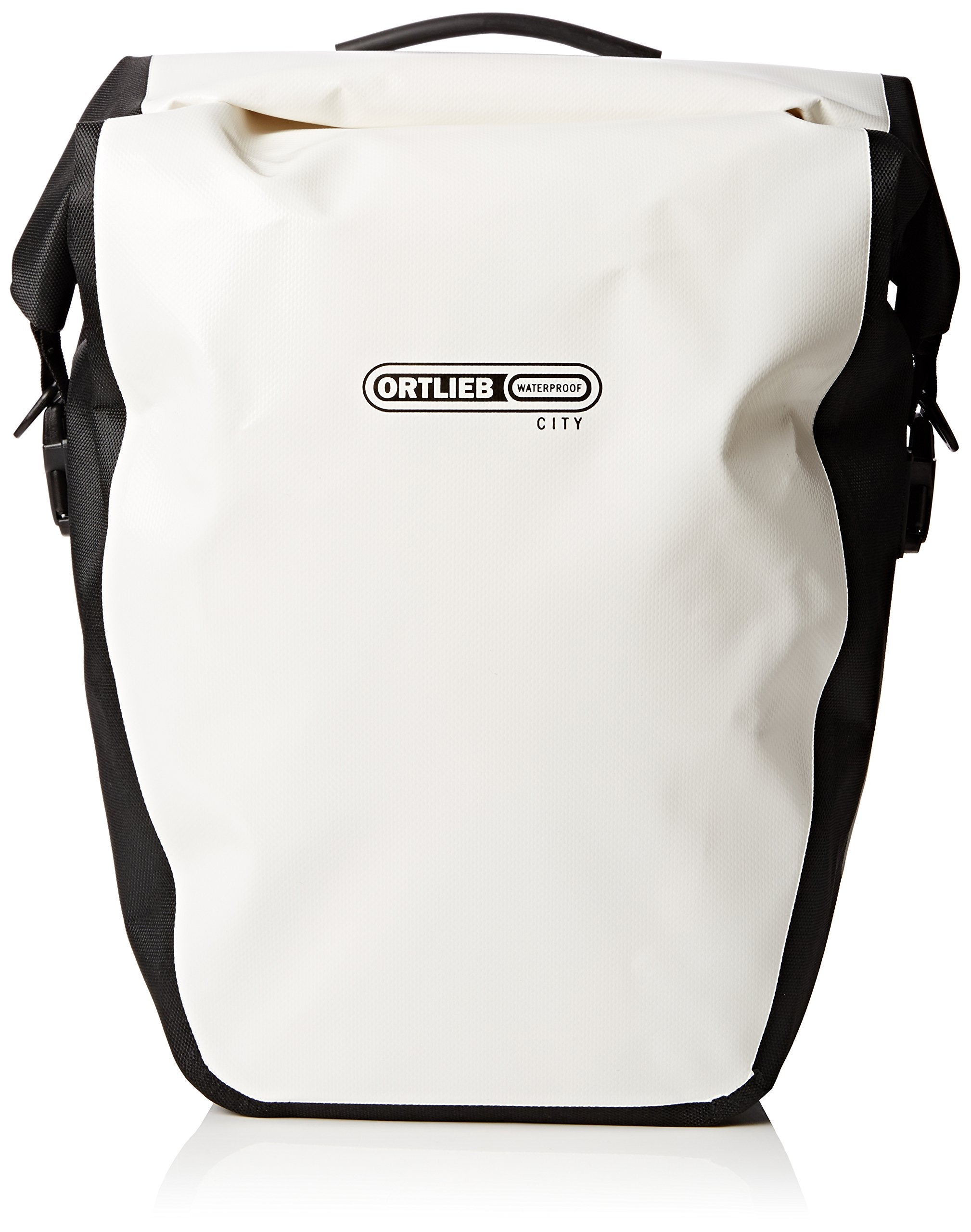 Ortlieb Back-Roller City Rear Pannier: Pair Whiteblack