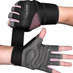 COFIT Breathable Workout Gloves, Antislip Weight Lifting Gym Gloves for Men Women with Wrist Wrap Support, Superior Grip & Palm