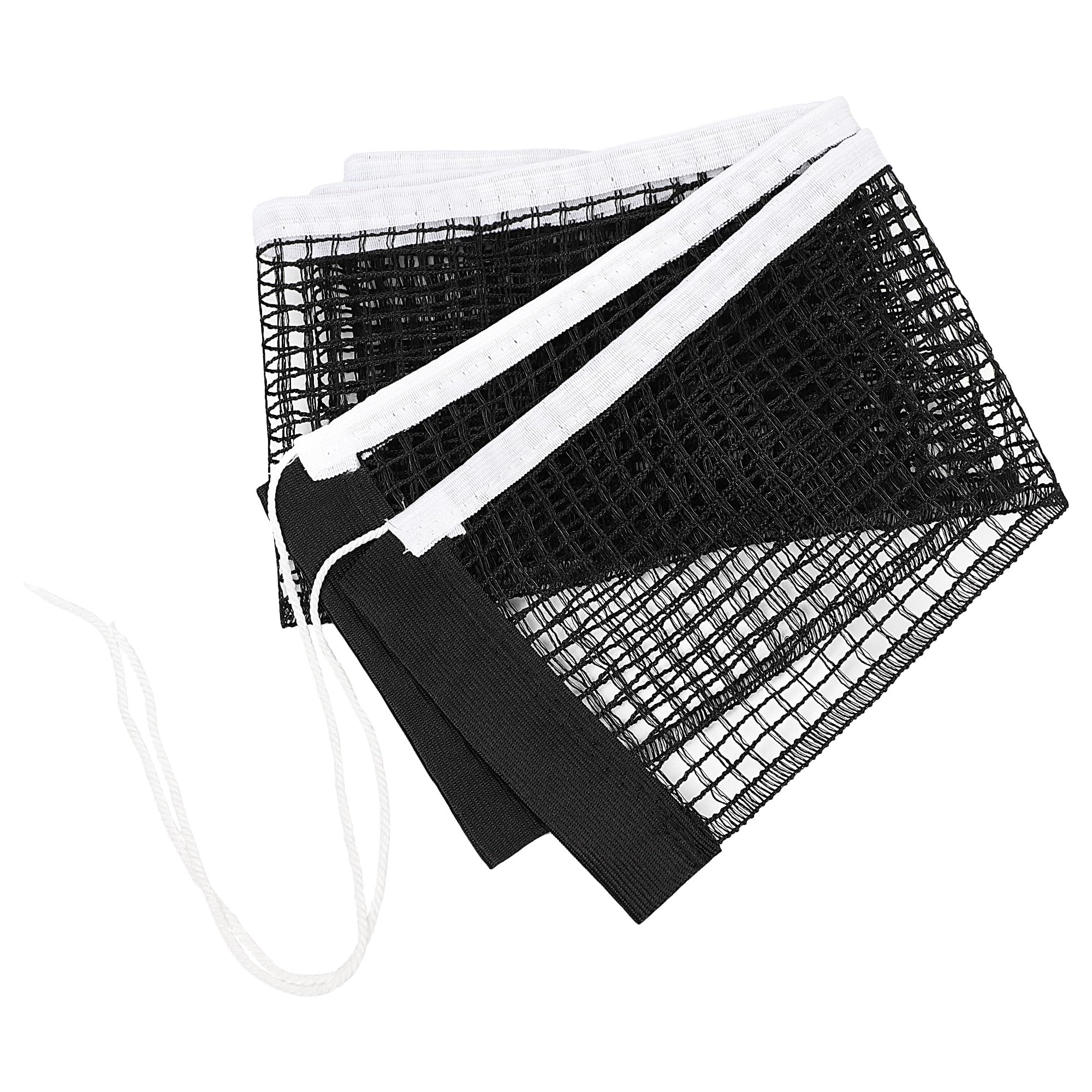 Uxcell Retractable Ping Pong Net For Any Table, Portable Table Tennis Net Replacement, Folding 68'' Nylon String Tension Ping Po