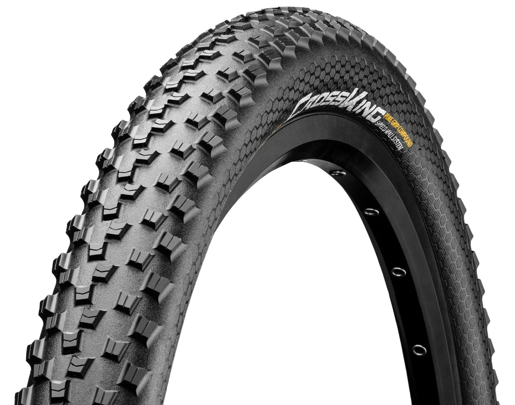 Continental Cross King Shieldwall Mountain Bike Tire - 27.5 X 2.3 Folding Mtb Tire, Black