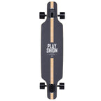 Playshion 39 Inch Drop Through Freestyle Longboard Skateboard Cruiser Line