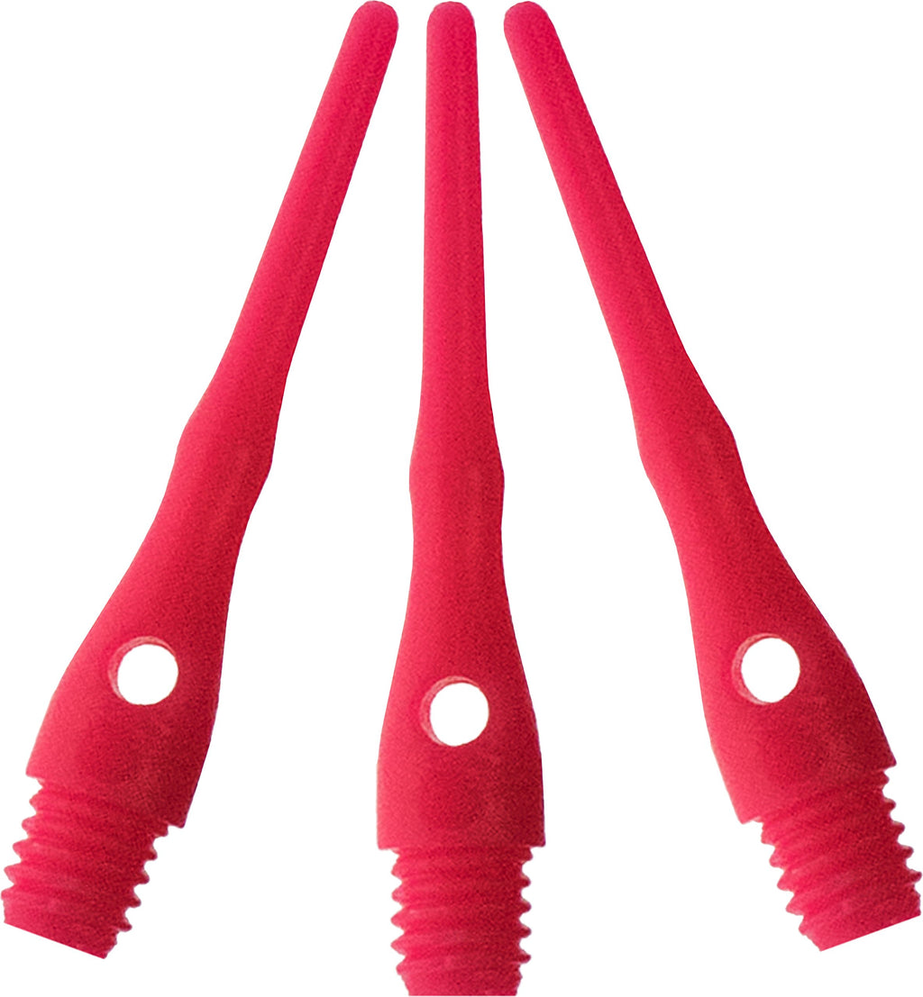 Viper Dart Accessory: Tufflex Iii 2Ba Thread Soft Tip Dart Points, Neon Pink, 100 Pack