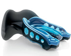 Shock Doctor Gel Max Lip Guard Convertible Mouthguard (Blue And Black, Youth)