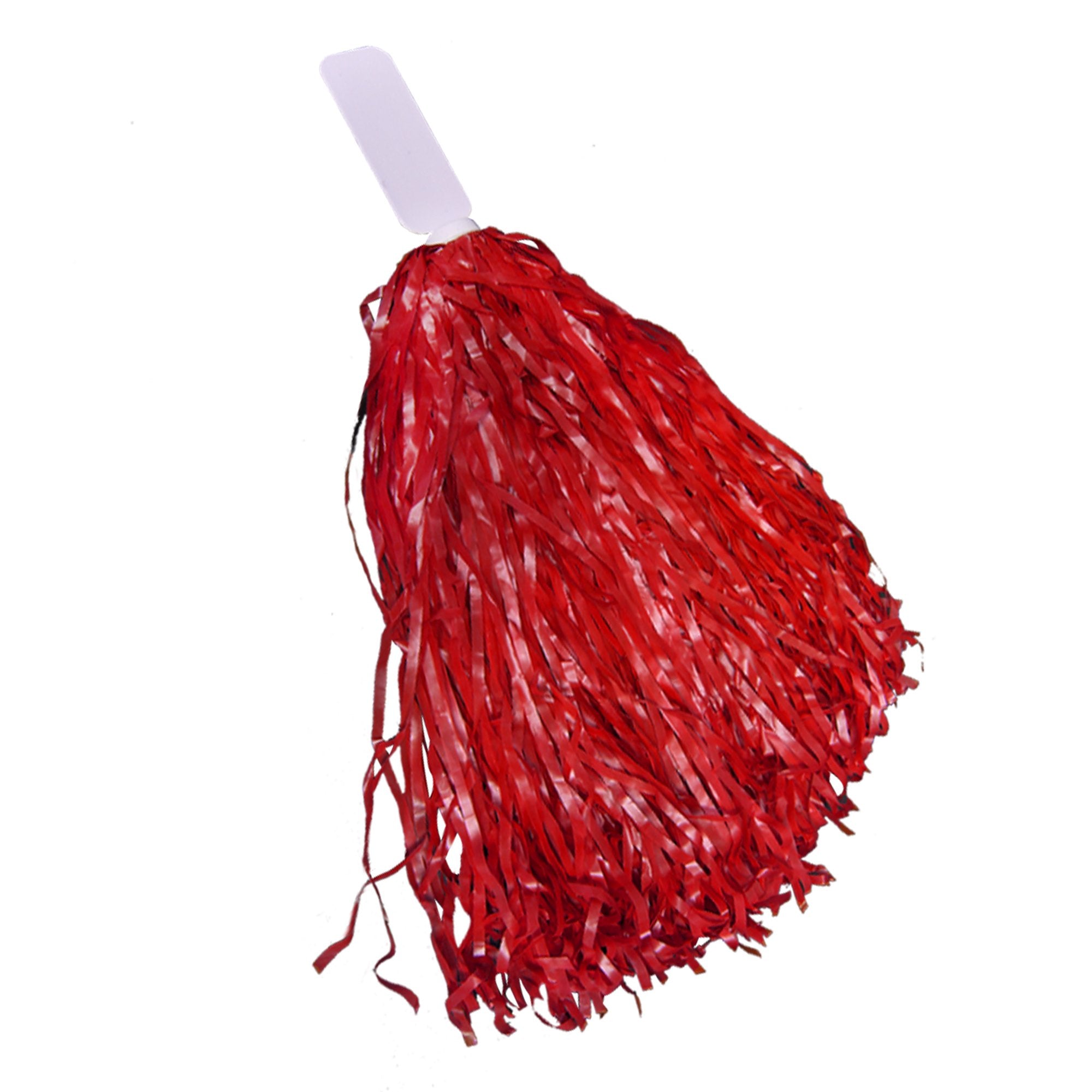 Windy City Novelties 12 Pack Red Cheerleader Pom Poms  Cheerleading Supplies Team Spirit Team Colors Sporting Events Halloween S
