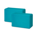 Gaiam Essentials Yoga Block (Set Of 2) - Supportive Latex-Free Eva Foam Soft Non-Slip Surface For Yoga, Pilates, Meditation, Viv