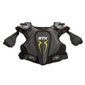 STX Stallion 200+ Lacrosse Shoulder Pad, Black/Grey, Medium