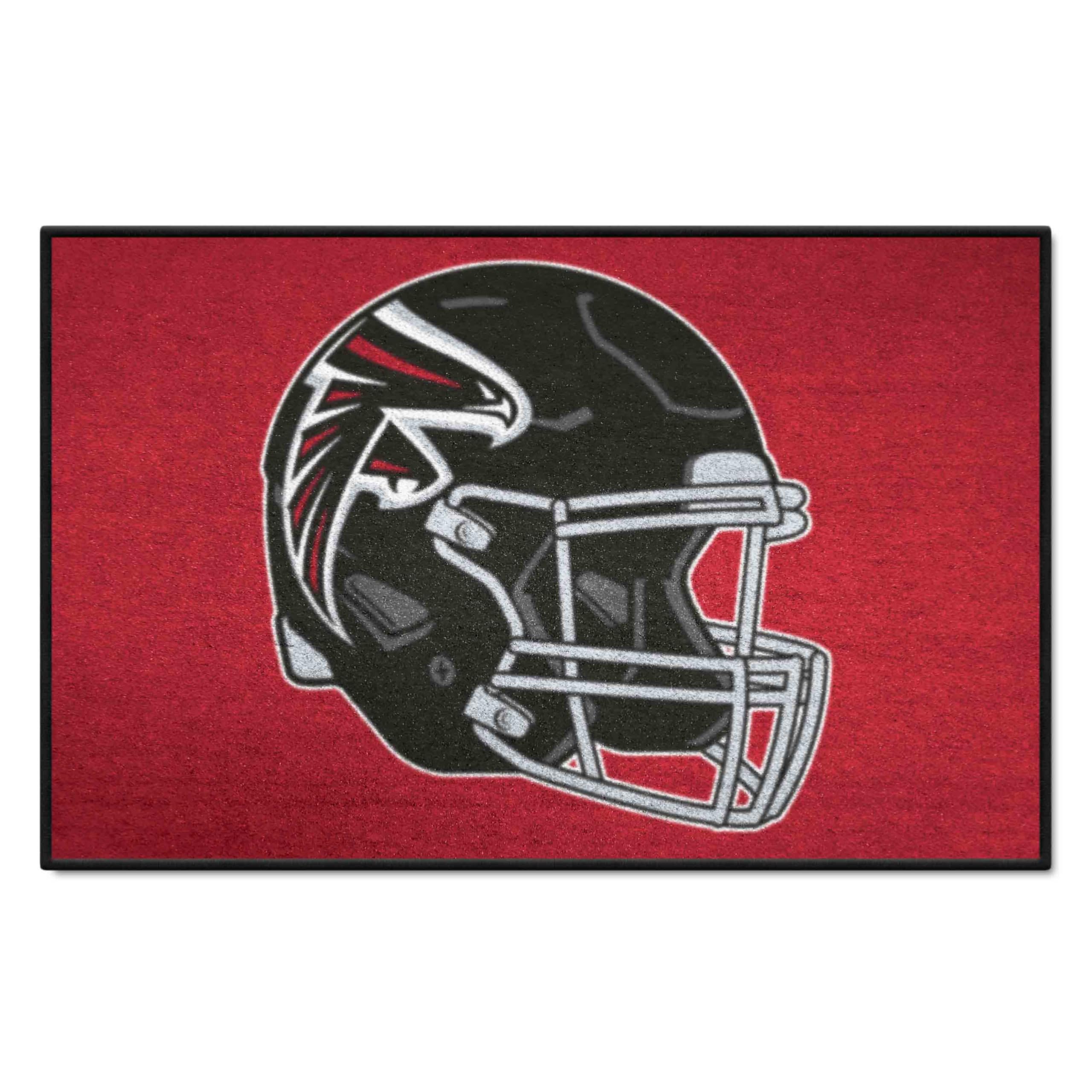 FANMATS 5668 Atlanta Falcons Starter Mat Accent Rug - 19in. x 30in. | Sports Fan Home Decor Rug and Tailgating Mat - Red, Falcon