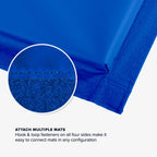 We Sell Mats Gymnastics Mat, Folding Tumbling Mat, Portable with Hook & Loop Fasteners
