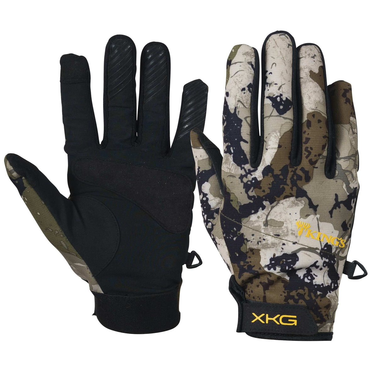 KingS Camo Xkg Mid Weight Glove, Xk7, Medium