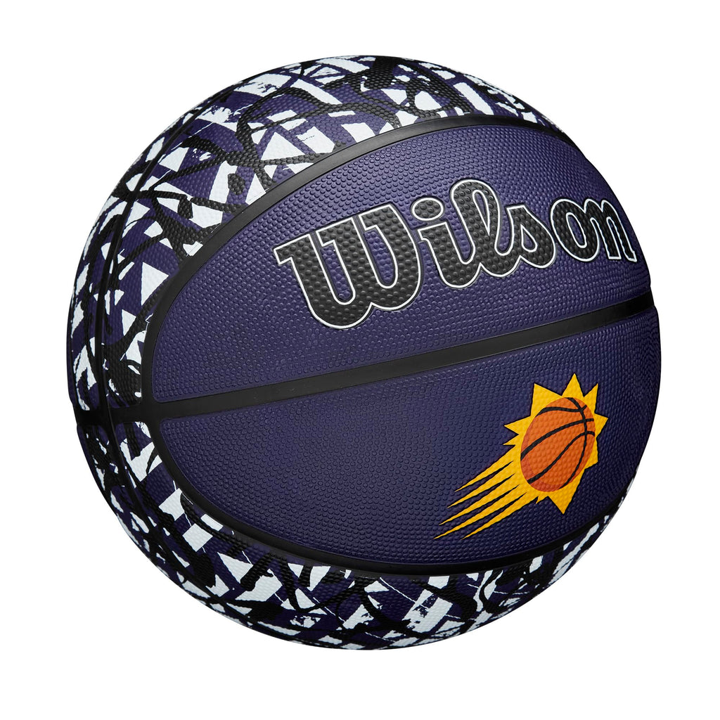 Wilson Nba Team Graffiti Basketball - Phoenix Suns, Size 7-29.5''