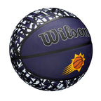 Wilson Nba Team Graffiti Basketball - Phoenix Suns, Size 7-29.5''