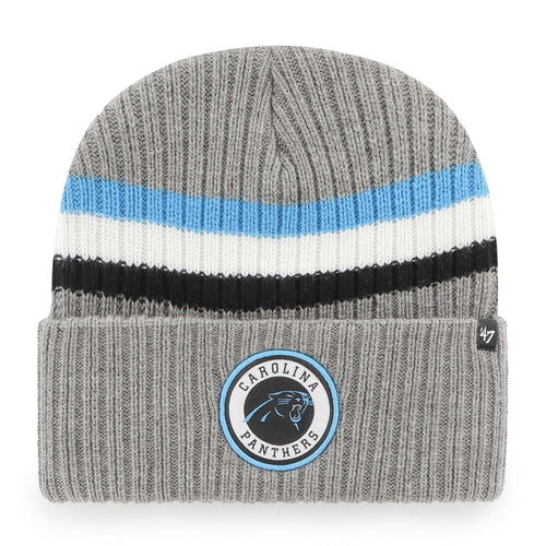 '47 Men'S Gray Carolina Panthers Highline Cuffed Knit Hat