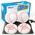 Billeeit 4Pcs Water Skipping Balls for Pool Play(Baseball Theme), Water Pool Beach Swim Toys for Kids Ages 4-8, 8-12 and Adults,