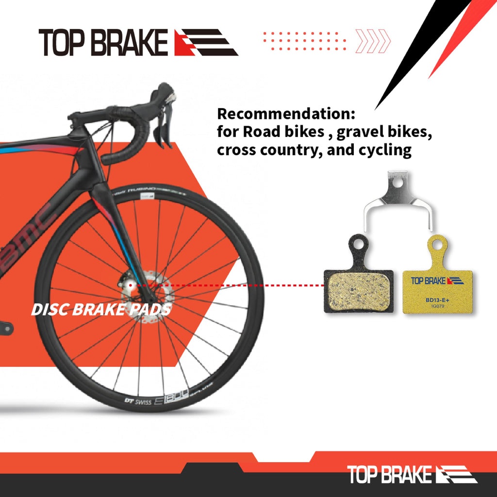 Top Brake Disc Road Bike Brake Pads For Shimano Xtr-M9100,Dura Ace R9170, Grx Rx400, Br Rs305,405,505,805; Tektro Hd-R310/R510,T