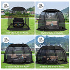 Alvantor Pop Up Screen House, Outdoor Mosquito Mesh Tent With Uv Resistant, Pop Up Canopy Easy Up, Foldable Screen Room For Camp