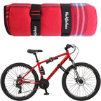 Vukgahao Bike Wheel Stabilizer Heavy Duty Versatile Hook & Loop Securing Straps Tie Downs Fastening Stabilizer Straps Reusable B