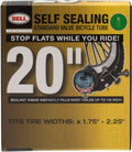 BELL Self Sealing Inner Tube, Black, 20-Inch