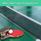 Uxcell Retractable Ping Pong Net For Any Table, Portable Table Tennis Net Replacement, Folding 68'' Nylon String Tension Ping Po