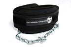 Gymreapers Dip Belt With Chain For Weightlifting, Pull Ups, Dips - Heavy Duty Steel Chain For Added Weight Training (Black)