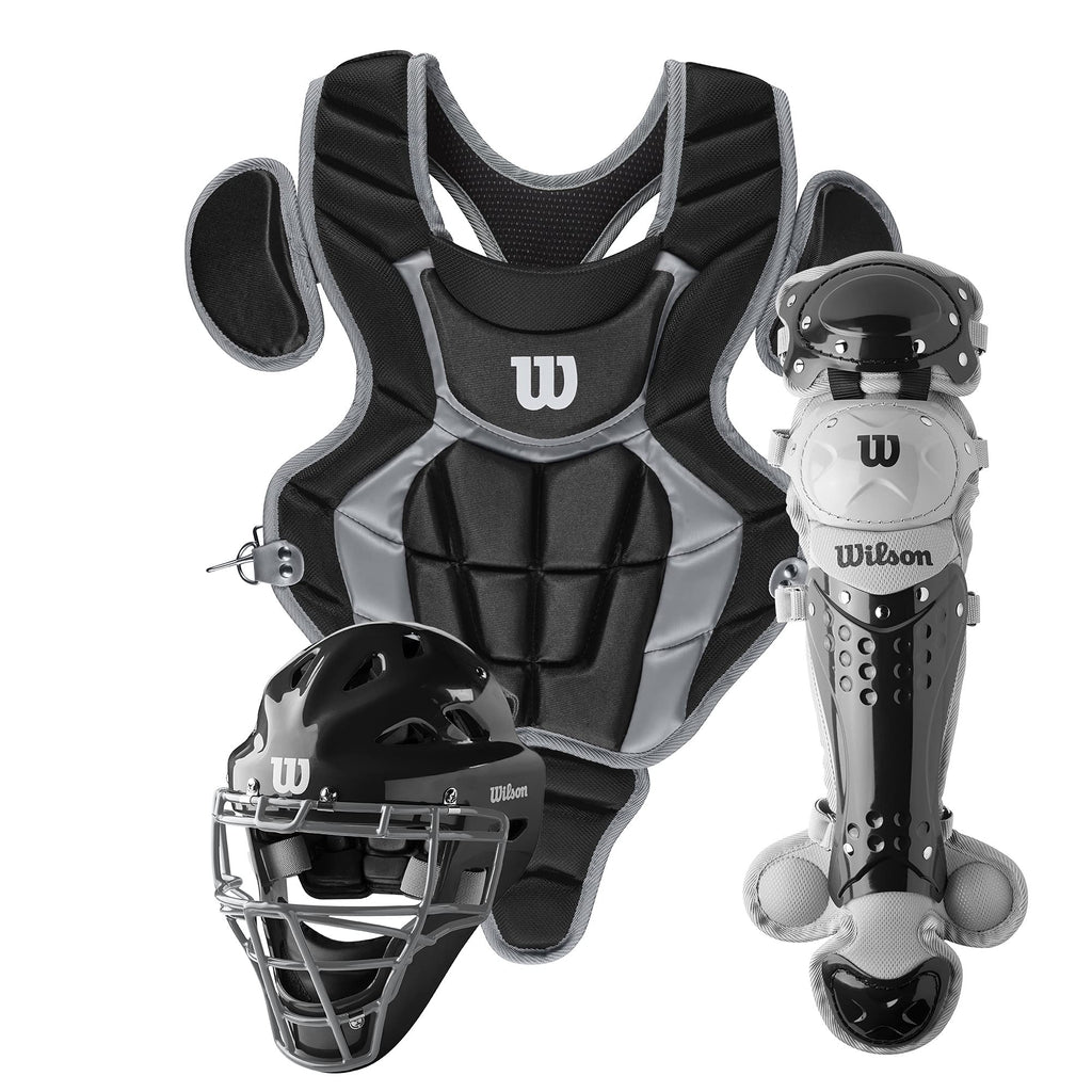 Wilson C200 Youth Catcher'S Gear Kit - Black