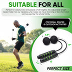 Tugsport Bod Ropes Cordless Jump Rope Beachbody Mbf - Adjustable Length Ropes Ropeless Jump Rope For Beachbody - Eliminate Dad B