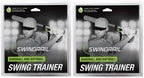 Swingrail Baseball/Softball Swing Trainer Aid (2-Pack) Equipment For Batting And Hitting